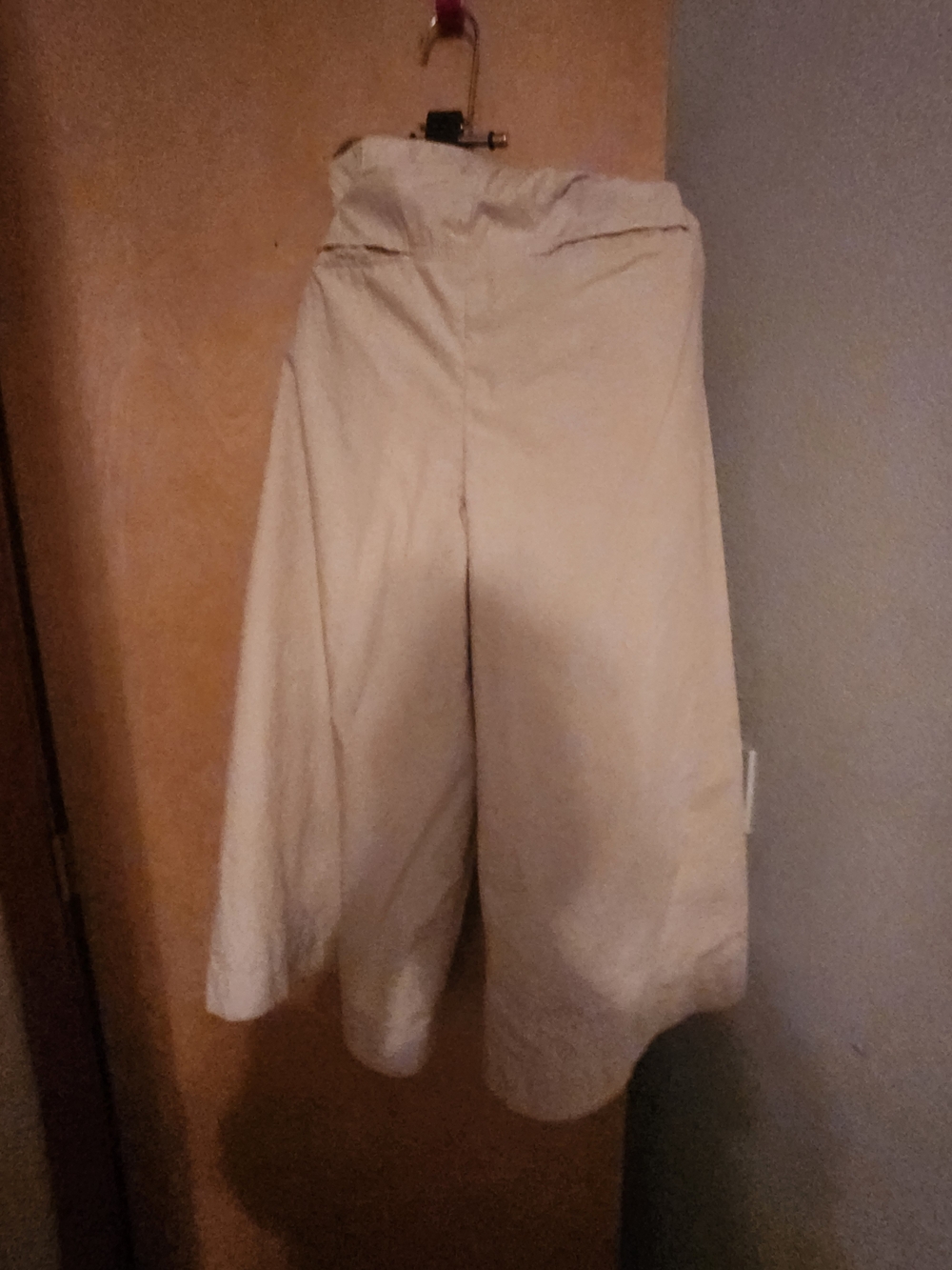 COS Cream Wide-Leg Culottes